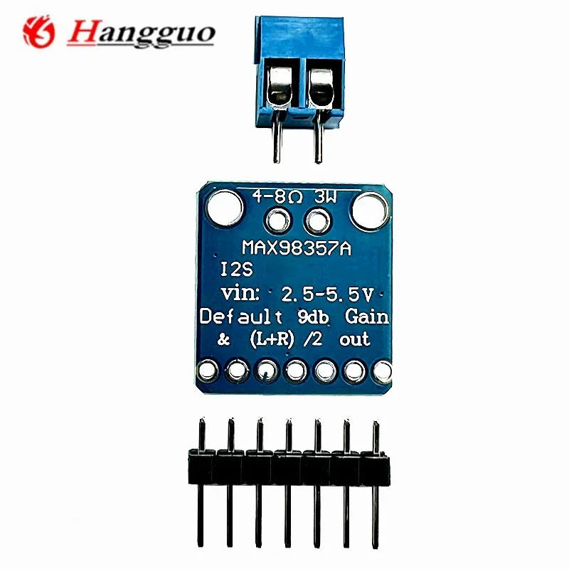 5PCS/Lot Original and brand new  MAX98357A  3006 I2S 3W Class D Amplifier Without Filtering DIY Power Amplifier Board