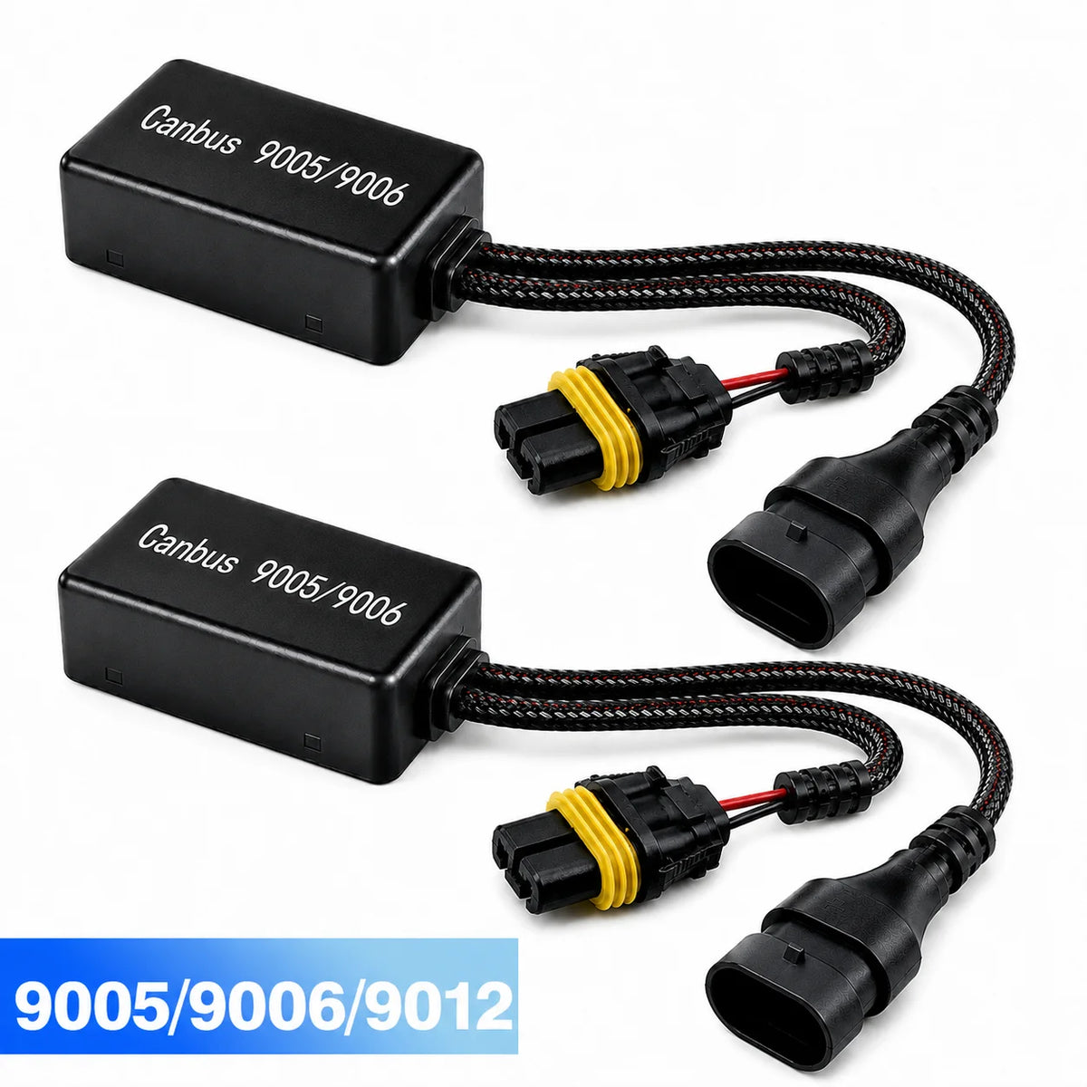 H7 Canbus Decoder, H11 9005 9006 Resistor Decoders Error Free LED Warning Canceller Resistor Adapter,H4 LED Light Canbus Decoder