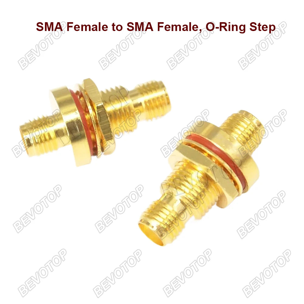 2 PCS/lot SMA / RP-SMA Female to Female jack For Raido Antenna SMA to SMA RF Coaxial Adapter Connector High Quality