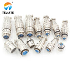Small aviation plug XS8/9/10/12JK-2/3/4/5/6 core push-pull socket connector gold-plated 250v