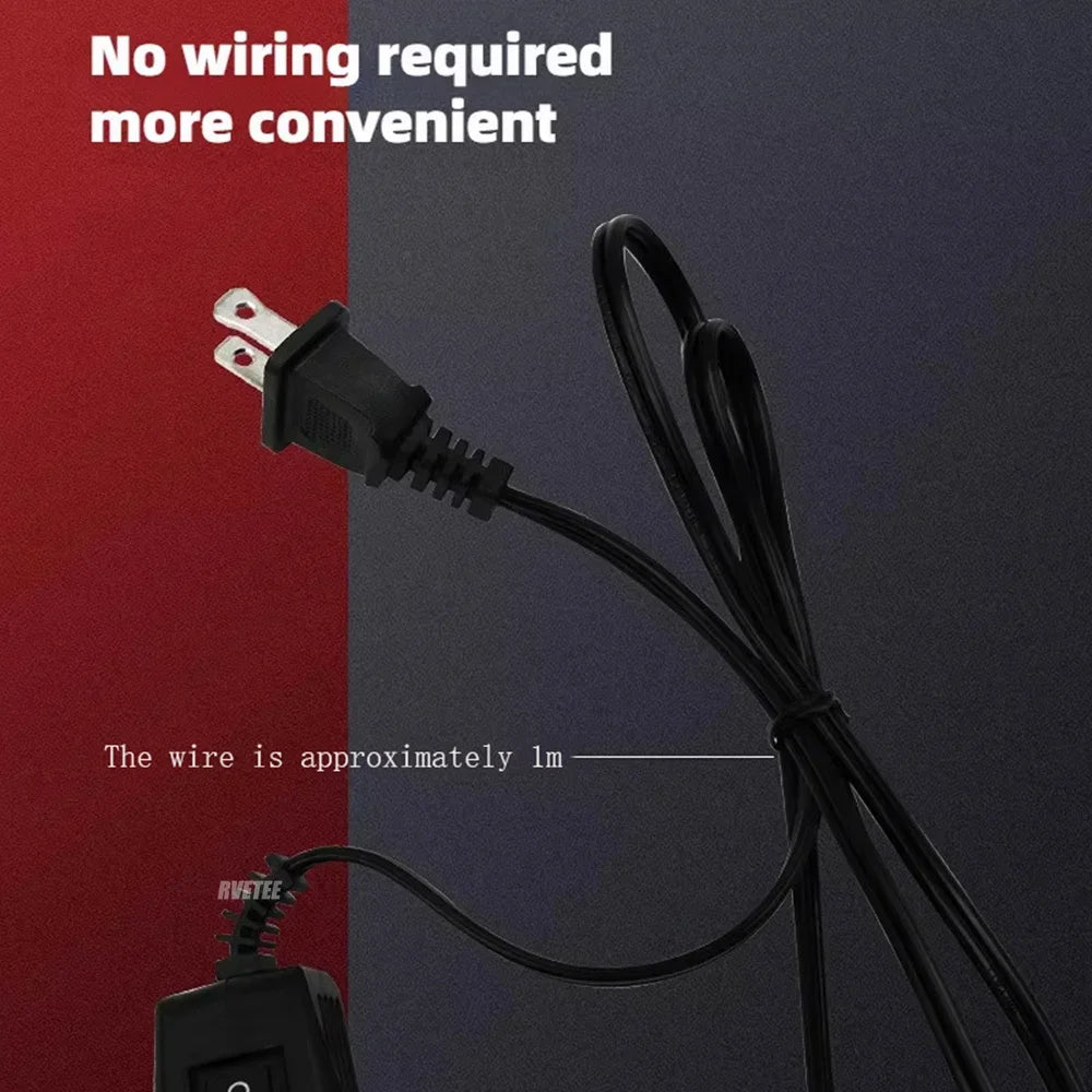 Handheld 300W Mini Heat Gun, Multi‑Function Electric Hot Air Tool, Compact Heater for DIY Embossing and Shrink Wrapping Work