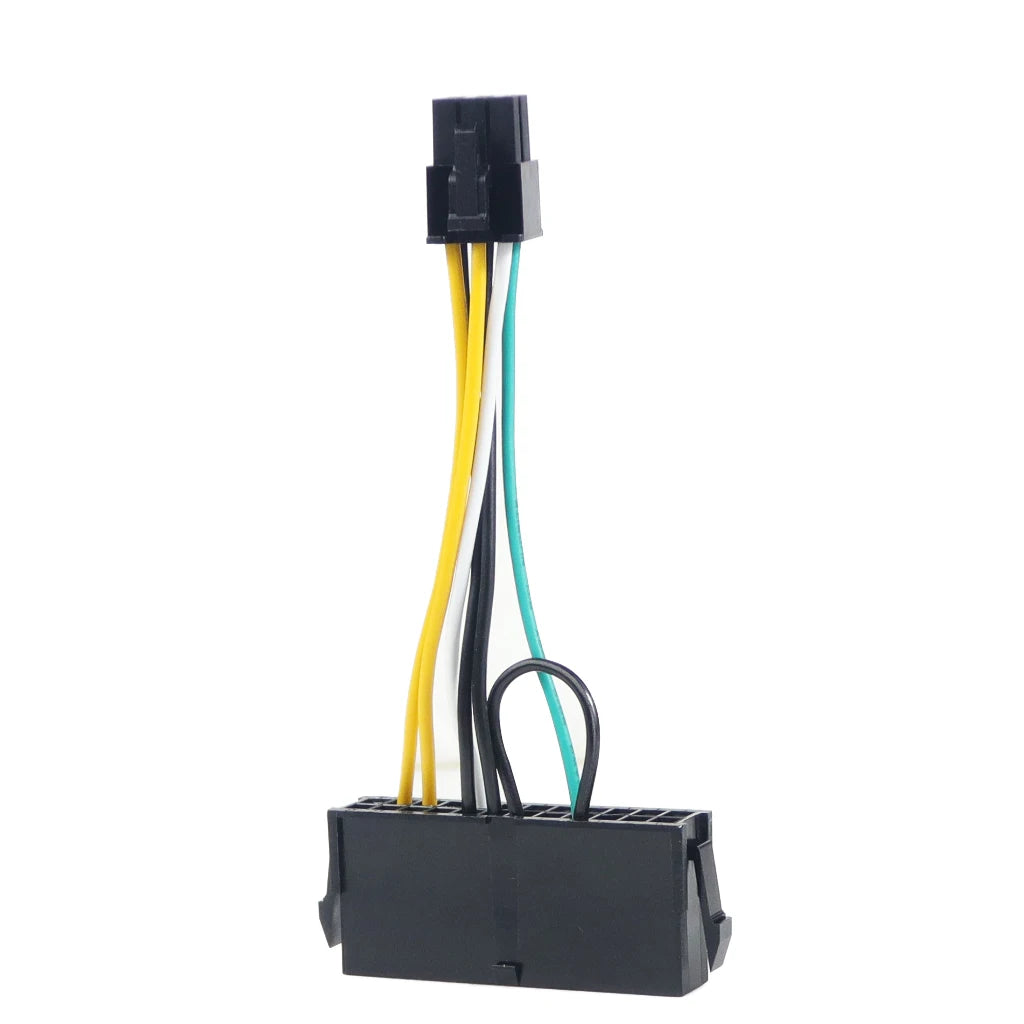24Pin to 6Pin Power Supply Cable Cord 24p to 6p 18AWG Wire for Lenovo for DELL for Acer 3050 6 PIN Motherboard Adapter Cable