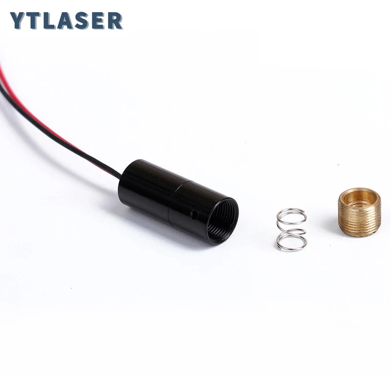D8mm Focusable Locator 635nm 650nm 670nm 685nm Red Dot Laser 1mW 5mW 10mW Laser Diode Module Industrial Grade ACC Driver
