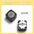 50PCS/Lot  SMD Power Inductors CD74R CDRH74R 7*7*4mm 2.2UH 3.3UH 4.7UH 6.8UH 10UH 22UH 33UH 47UH 68UH 100UH 150UH 220UH 470UH