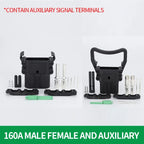 1/5/20Sets REMA Type Forklift Male And Female Plug 80a160a320a High Current Battery Battery Charging Connector