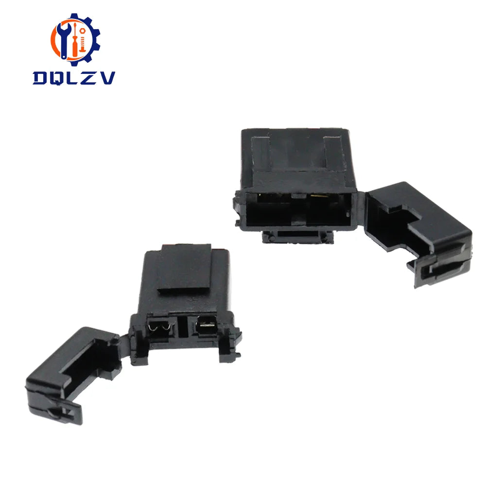 Medium ATC Fuse Holder In-line 18/16AWG Wire Copper 32V Power Blad with Small Fuse and Car Blade Fuse 2A 3A 5A 7.5A 10A 15A 20A