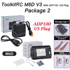 ToolkitRC M6D V3 500W 15A DC Dual Channel Smart Charger Discharger For 1-6S  LiPo LiHV LiFe Lilon Battery FPV Drone