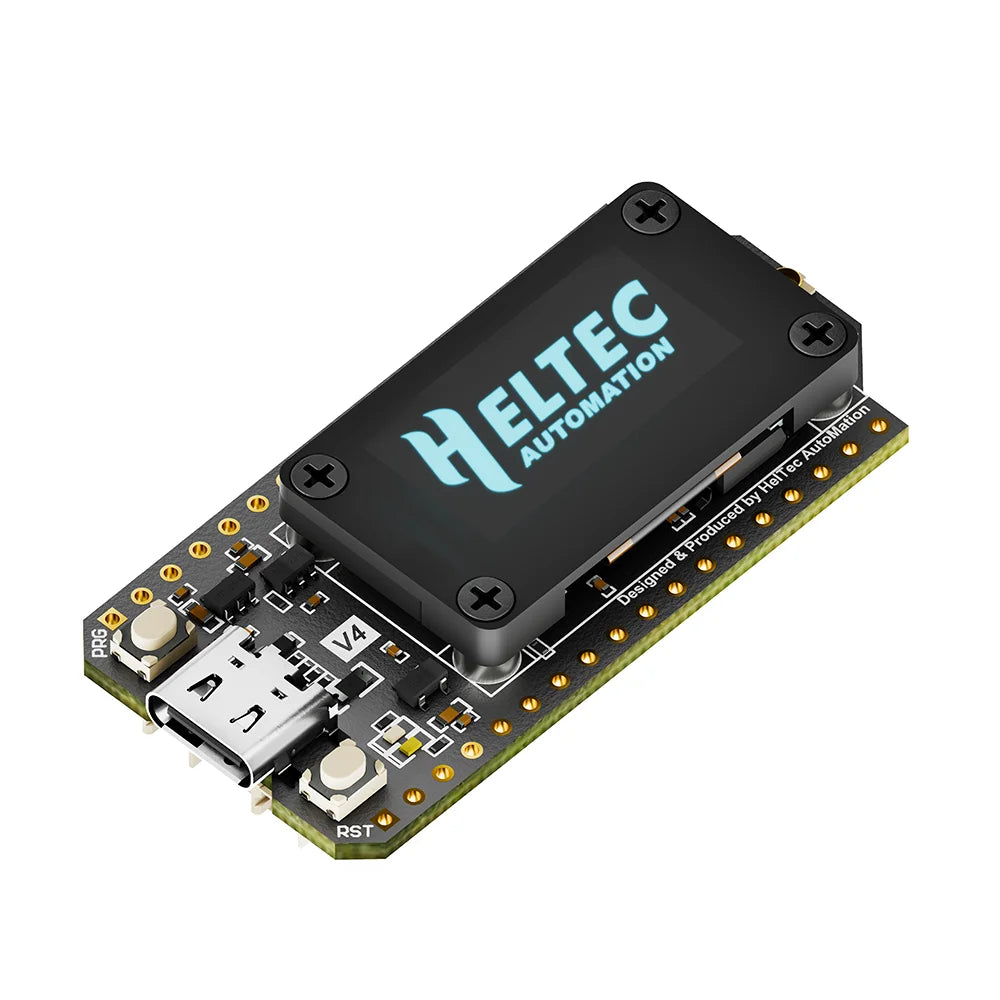 2PCS ﻿Meshtastic Heltec LoRa 32 V4 ESP32 SX1262 GPS 0.96 inch OLED Solar Powered Dev-Board Mesh WiFi LoRa BLE For Arduino IoT