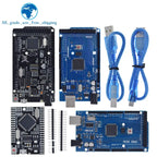 TZT Mega2560 ATMEGA16U2 / Pro Mini MEGA 2560 Mega+WiFi R3 ATmega2560 CH340G For Arduino Mega R3 Development Board ESP8266