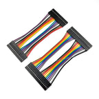 1PCS 2.54MM Pitch Dupont Line Female / Male 16/20Pin Dupont Cable Connector 10/20/30cm Double Headed 16P 20P Jumper Cable Wire