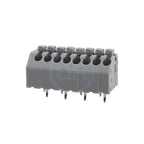 (10 pcs) KF250 3.5mm -1 -2 Spring Loaded PCB Terminal Block KF250A KF250B 3.5 Screwless Press Type 250A B Side Small Pitch 2-12P