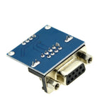 1-10PCS MAX3232 RS232 to TTL Serial Port Converter Module Female DB9 Connector MAX232 Flashing Board For Arduino