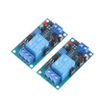 5V/12V Delay Timer Relay Module - Normally Open Trigger with Vibration Sensor for Alarm & Automation〔YY26〕