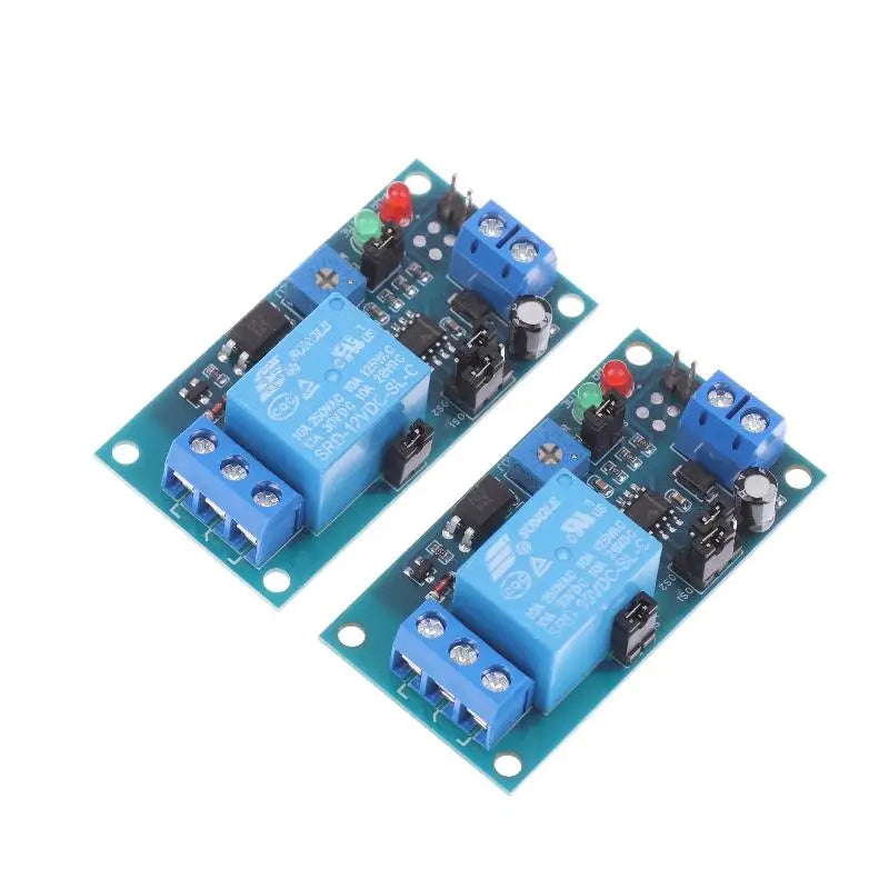 5V/12V Delay Timer Relay Module - Normally Open Trigger with Vibration Sensor for Alarm & Automation〔YY26〕