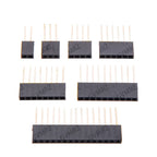 2.54mm Stackable Female Header, 2-15P Long Pin, PCB Socket Strip for Arduino & DIY Shield