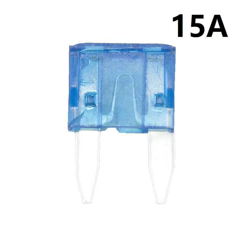 20 Pcs 5A 7.5A 10A 15A 20A 25A 30A Amp Mini Fuses for Car Truck Automotive Fuse Accessories Blade