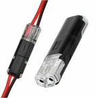 1/2/3 Way Quick-Connect Terminal Electrical Connector Strip Terminal Car Wire Cable Connection Sealed Dustproof Wire Auto Wiring