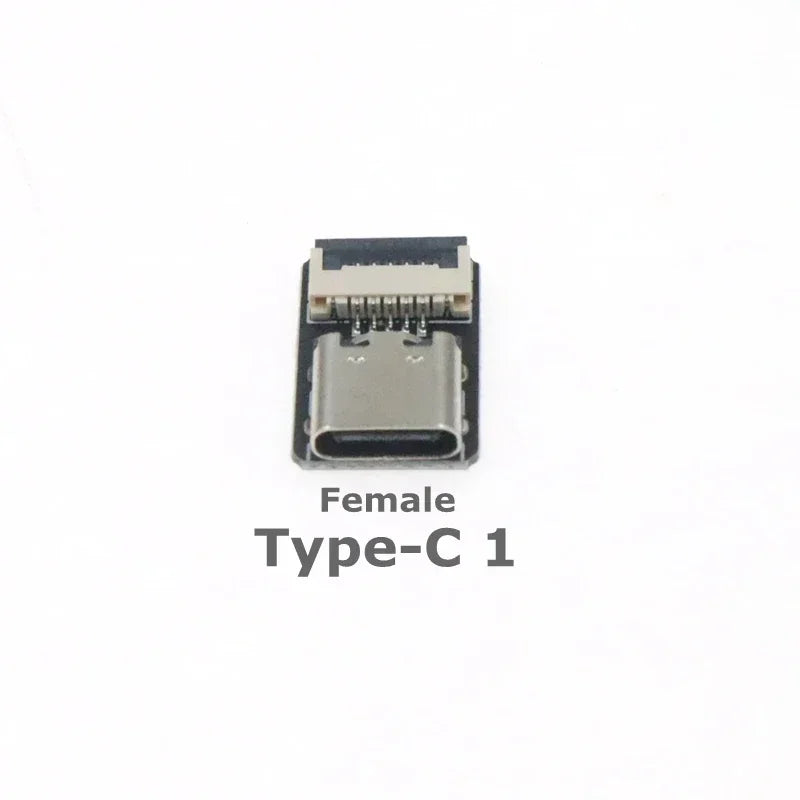 FFC Type-C Mini Micro USB Extension Ribbon Cable 90 FPV Slim Flat Soft flexible FPC charge FPV Brushless Handheld Gimbal monitor