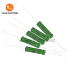 5PCS RX21 10W Wire Wound Resistance 5% 0.05 0.1 0.15 0.2 0.51 0.68 1 2 3 5.1 10 15 20 51 68 82 100 220 510 820 1K ohm Resistor