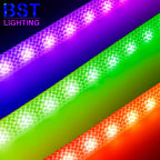 DC5V WS2812B Elliptical Reticulate Pattern Neon Addressable LED Strip WS2812 60Leds/m 360Degree Smart Silicone Led Light IP67
