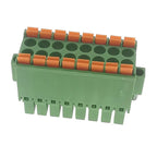 10pcs 2X2-20P KF2EDGKSM-3.5 Compact Double Layer Plug-in Terminal Block Spring Quick Connect DFMC 1,5/20-STF-3,5 1790470 Equival