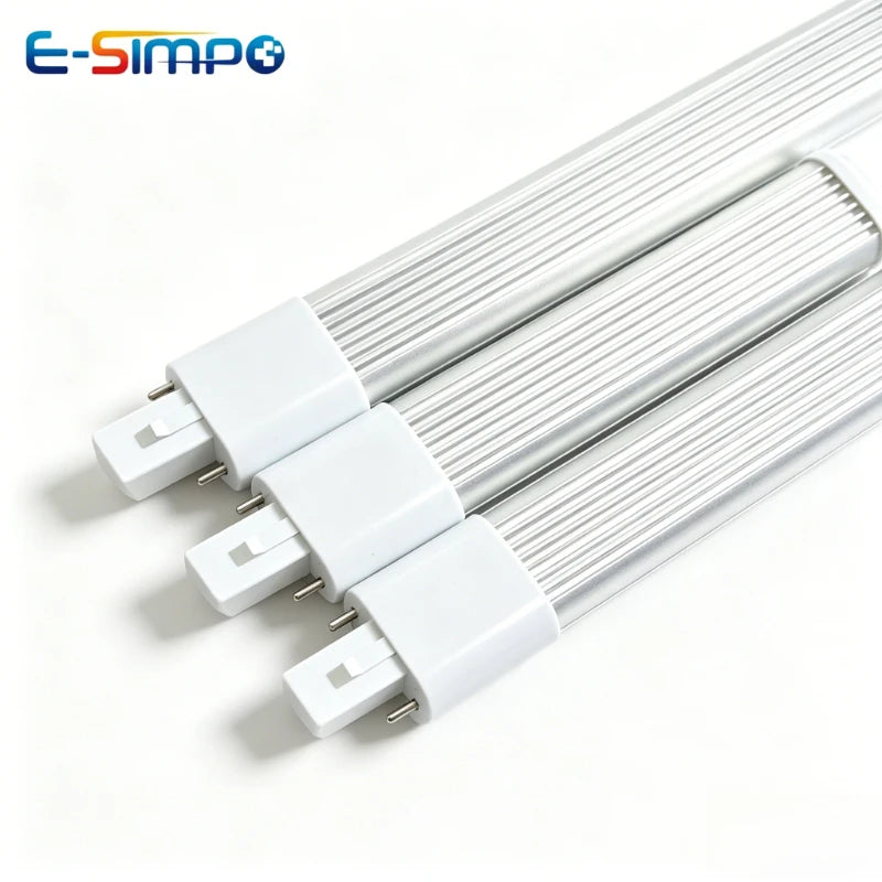 2PC G23 LED Bulb Bar Tube 2Pin 3W 4W 5W CFL PL-S 7W-13W Replacement 110V/220V 3000K/4000K/6000K White G23 Plug Saving Light Lamp