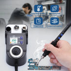WEP 982-V Digital Electric Soldering Iron Kit C115 C210 C245 Precision Soldering Iron Soldering Station Small Rework Station