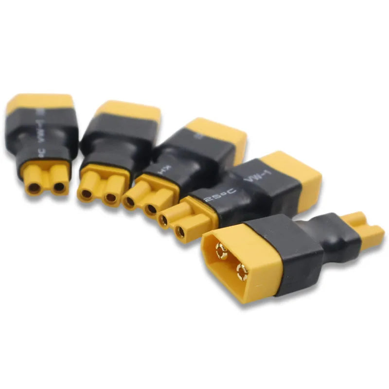 XT60 to XT30 Plug Adapter Converter Connector Male/Female for FPV Drone RC Lipo Battery Charger ESC Accessory Drone Parts DIY