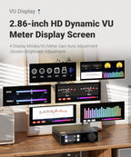 AIYIMA Upgraded A80 Power Amplifier TPA3255 DAC Bluetooth PFFB Stereo 300Wx2 Class D Digital Amp RCA TRS OPT COA USB Input
