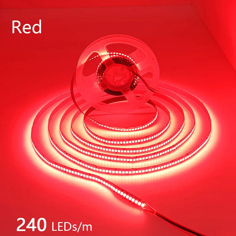 2835 5M 300 600 1200LEDs LED Strip DC12V 24V 120LEDs/m Home Waterproof IP65 Lamp Strip  Flexible And Cuttable Soft Lamp Bar