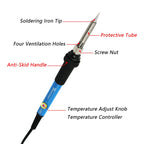 Sumsour Electric Soldering Iron 60W 220V / 110V Adjustable Temperature Welding Rework Solder Repair Tools Kit