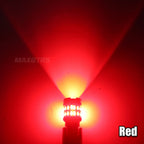 2x 2000LM Canbus T15 T16 LED Reverse Lights 912 W16W W15W Car Back Up Rear Lamp White Red Yellow Amber Super Bright High Power