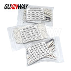 16/36Values 1206 0805 0603 SMD 1pF-10uF 22PF 47PF 22NF 100NF 2.2UF 4.7UF Ceramic Capacitors assortment kit