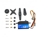 Servo 20kg 12kg Servo 180°/270° Short Type Metal Digital Servo Suitable for 1:10 RC Scale Remote Control Car Racing Drift Robot