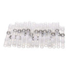 1000/100PCS Waterproof Heat Shrink Butt Wire Connectors Tinned Copper Solder Seal Wire Terminals Thermal Shrinkage Sleeve Splice