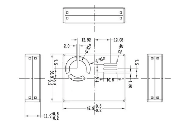 Compatible PMS7003 PM 2.5 PM10 Dust Sensor High Accuracy Air Quality Laser Particle Sensor D7
