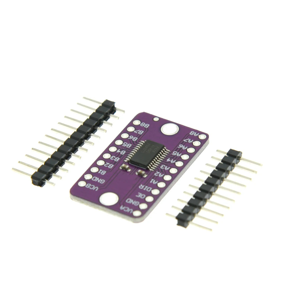 1PCS MCU-245 74LVC4245A 8-Bit Bus Transceiver 3.3V to 5V Dual Supply Bidirectional Logic Level Shifter Module