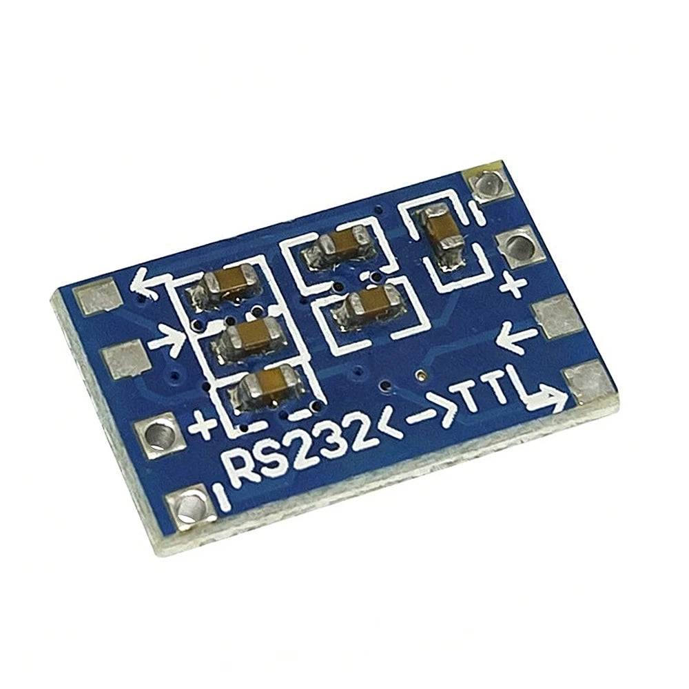 100PCS MAX3232 TTL to RS232 Converter Board Mini Serial Port Module Level Shifter for Arduino MCU STM32 3.3V 5V Logic