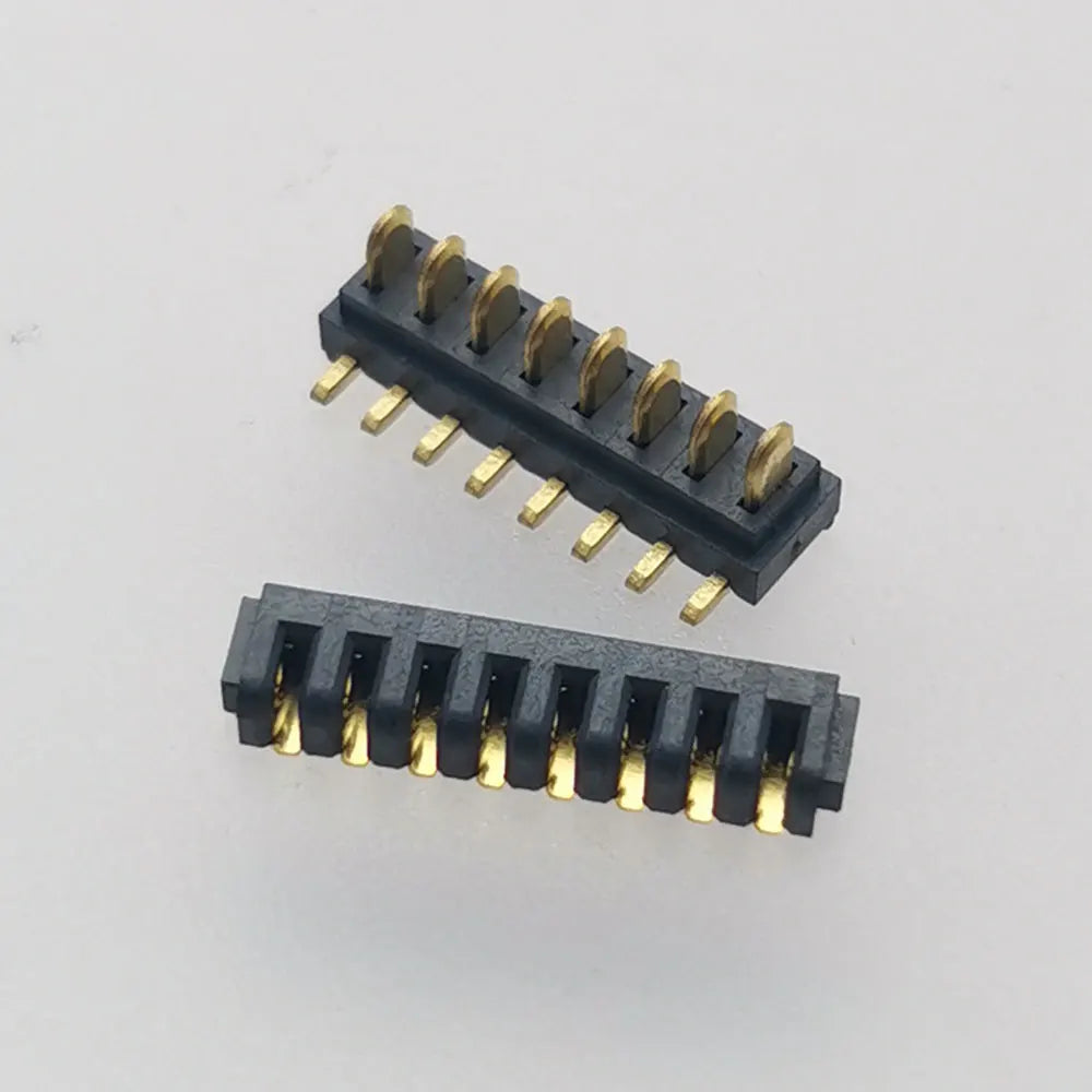1Set Blade Battery Connector 2.0MM Pitch 2 3 4 5 6 7 8 9 10 Pin Plug Socket Gold PCB Solder Header Receptacle