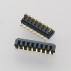 1Set Blade Battery Connector 2.0MM Pitch 2 3 4 5 6 7 8 9 10 Pin Plug Socket Gold PCB Solder Header Receptacle