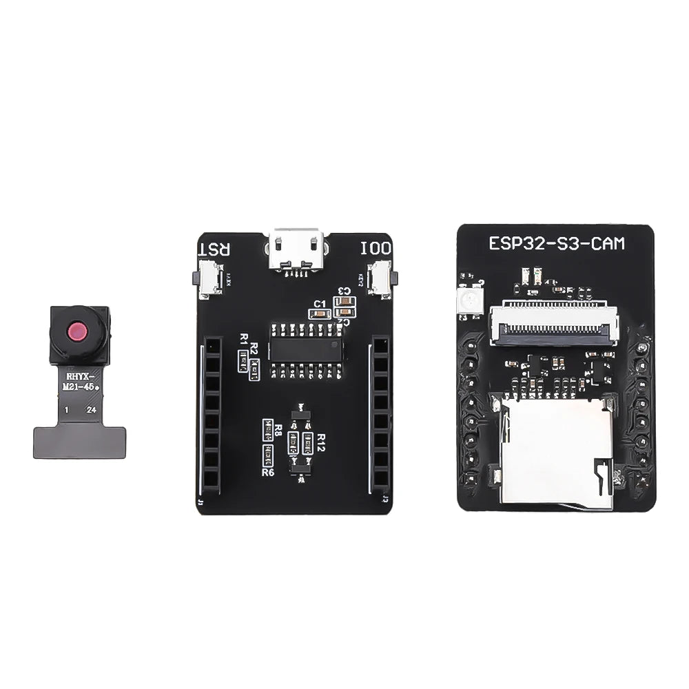 ESP32-S3-CAM WiFi Bluetooth Development Board Module Featuring the ESP32-S3-WROOM-1 N16R8 Module