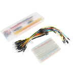 400 Tie Points Solderless Breadboard Kit PCB 140PCS/840PCS 14 Lengths Jumper Wire Dupont Line 10CM DIY Mini Test Protoboard Kit