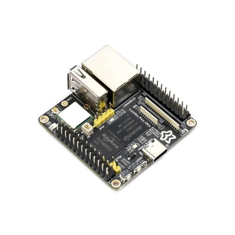VoltSLuckfox Pico Ultra RV1106 Linux Micro Development Board, Integrates ARM Cortex-A7/RISC-V MCU/NPU/ISP Processors