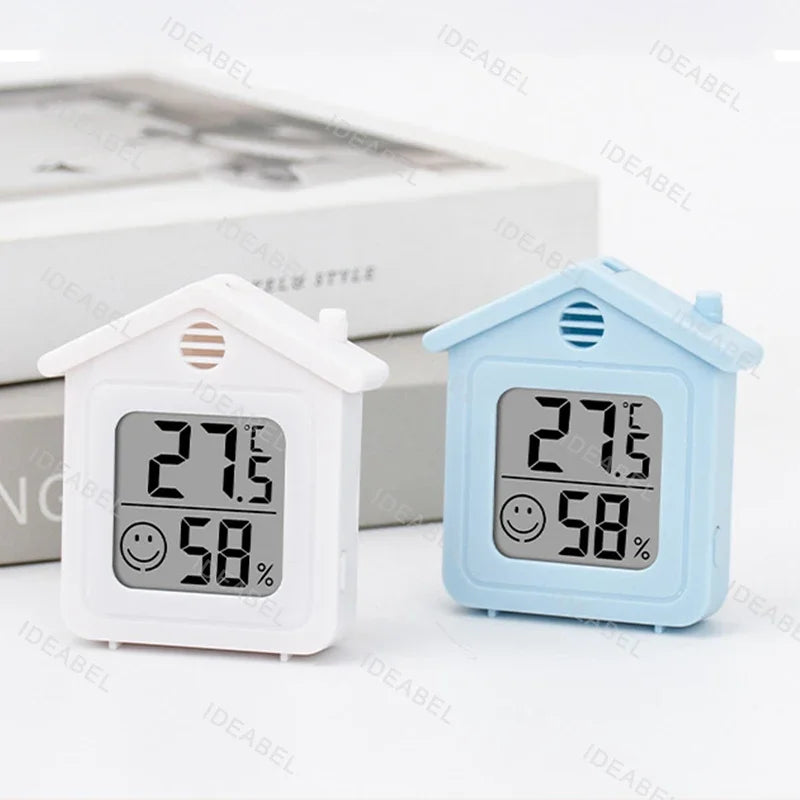 Electronic Temperature Humidity Meter Sensor Gauge Weather Station For Home ﻿LCD Digital Thermometer Hygrometer Indoor Room