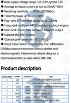 1PC 2.4G NRF24L01+ Upgraded Wireless Module: DIY for Arduino-Compatible Communication Kit (2Mbit/s Data Transmission)
