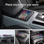 Car Wireless Charger Phone Pad for iPhone 17 16 15 14 13 12 Pro Max AirPods Samsung Xiaomi Airpods Pro 2 Fast Charging Station