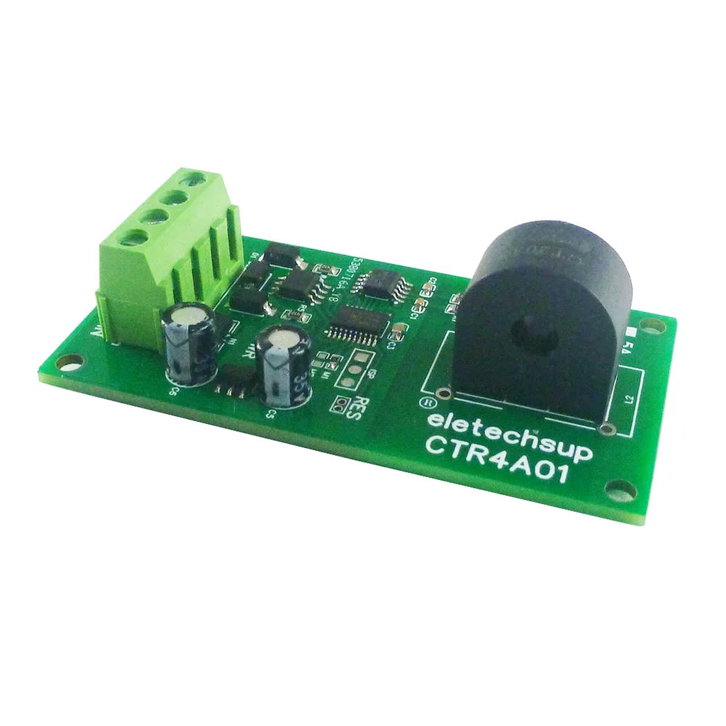 5A/10A/20A 110 220V 50HZ/60HZ RS485 Current Collector Ammeter MODBUS PLC Current Analog Acquisition AC Transformer Meter Module