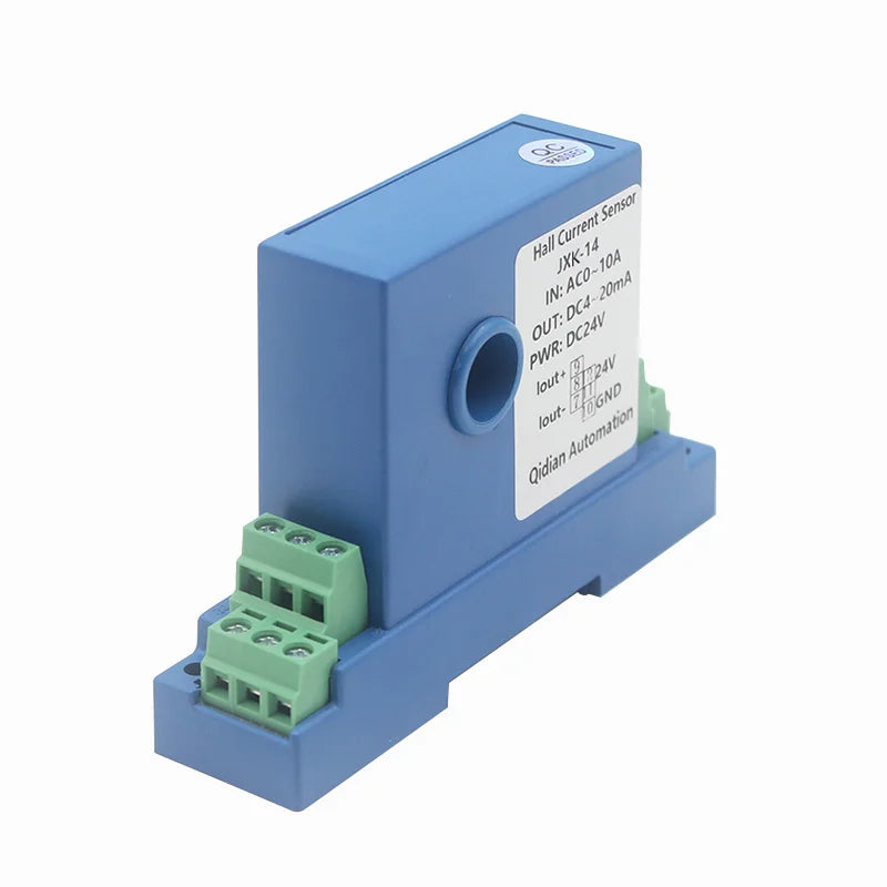 AC DC Current Transmitter 0-150A Current Sensor Hall Current Transducer 4 20ma RS485 DC24V AC Current Transmitter RS485