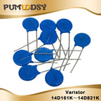 20PCS Piezoresistor Varistor Series 7D 10D 14D 7D151K 7D220K 10D101K 10D330K 14D471K 14D220K 7D431K 10D621K 10D561K Resistor
