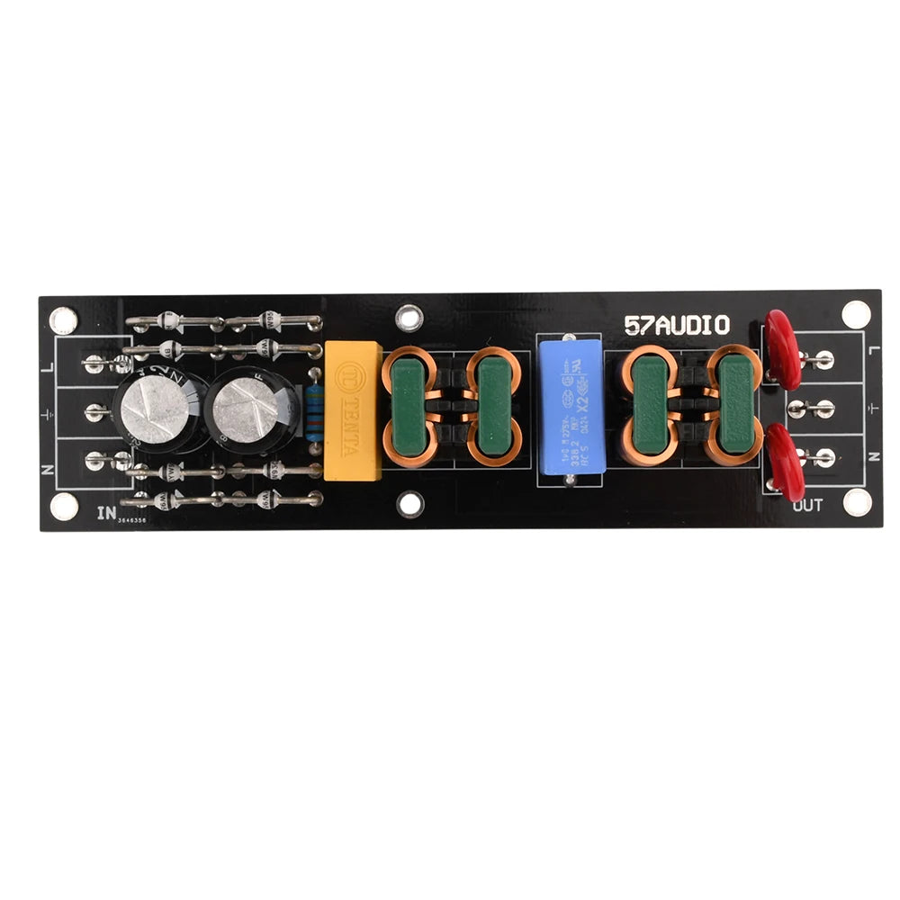 2000W 15A EMI Power Filter Module High Efficiency DC Power Supply Filter DIY Audio